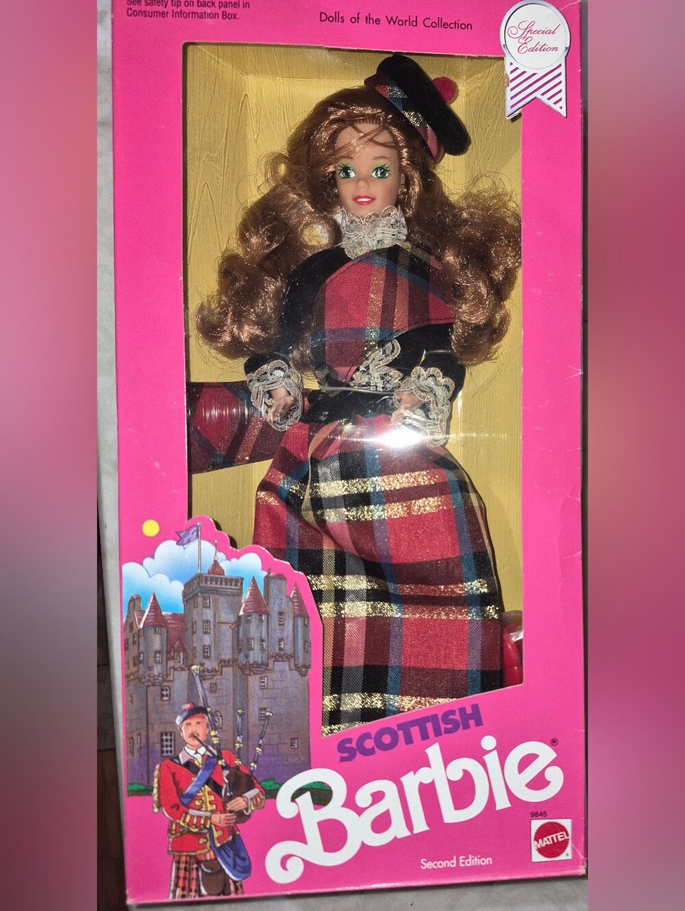 New Mattel Scottish Barbie Second Edition from the Dolls of the World Collection